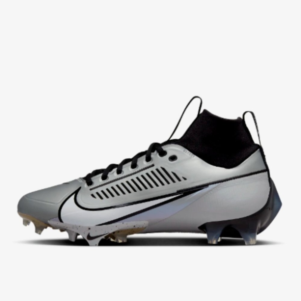 NIKE VAPOR EDGE PRO  SILVER FOOTBALL CLEATS MEN'S SIZES NWOB